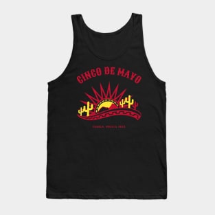 Cinco de Mayo 1862 Puebla Mexico Tank Top